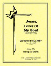 JESUS LOVER OF MY SOUL WOODWIND QUARTET cover